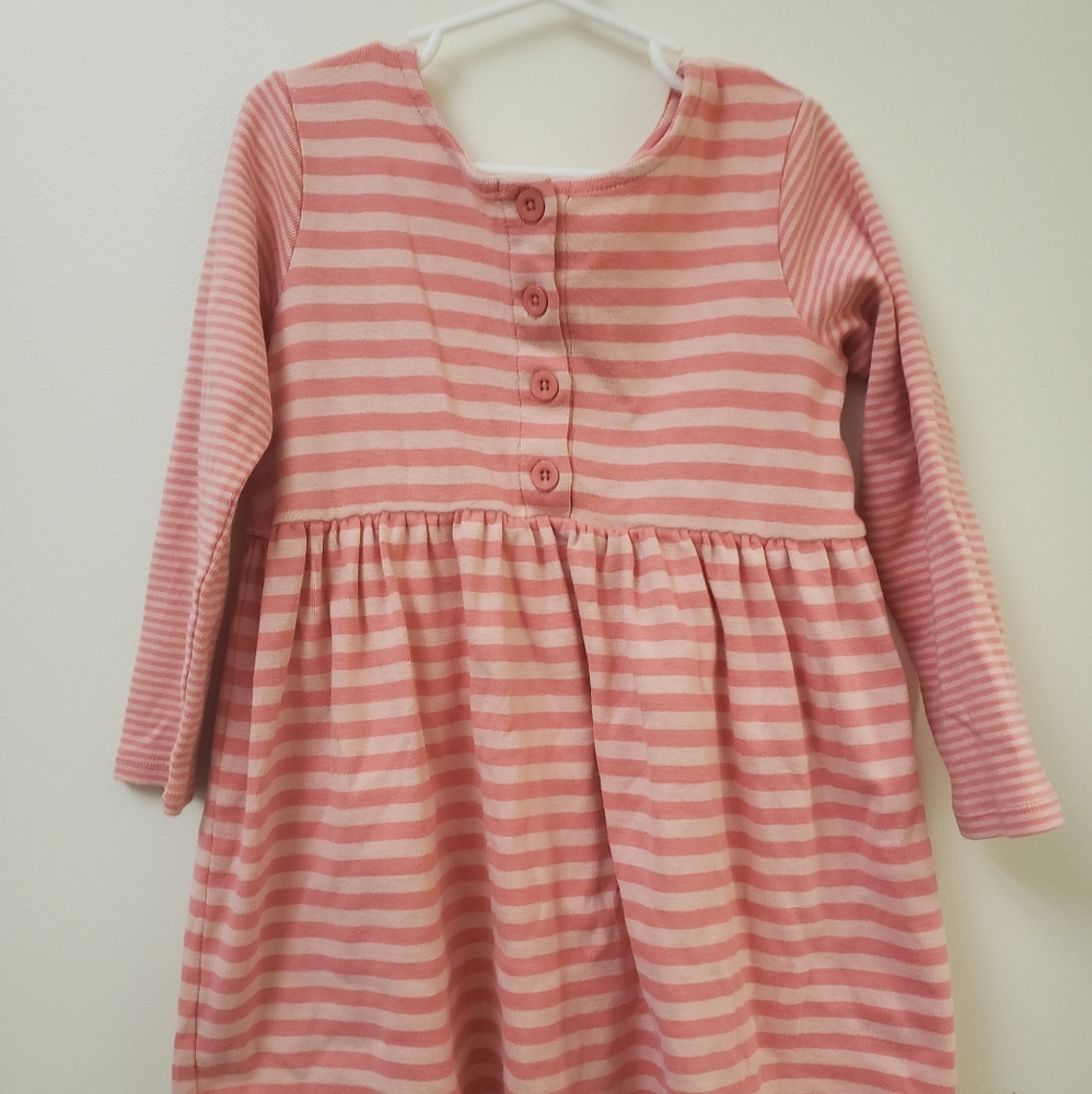 Hanna Andersson striped cotton dress